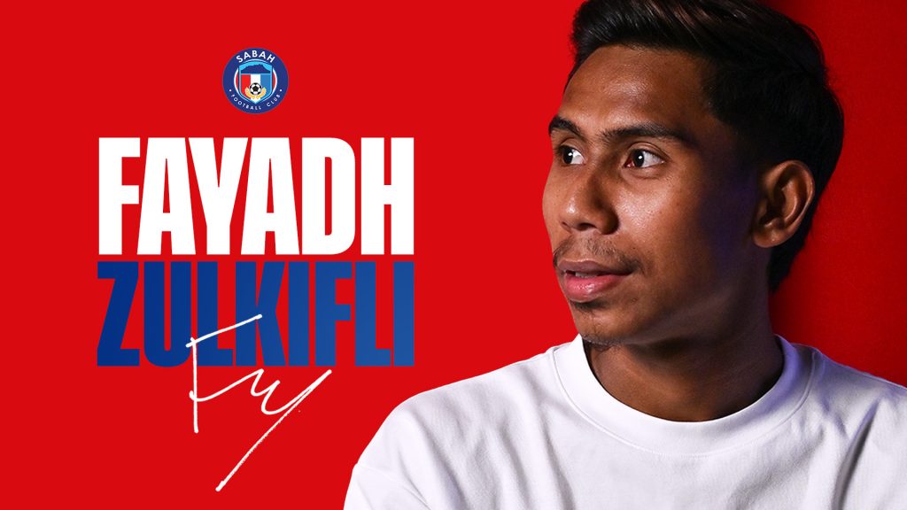 Sayap Sang Badak Dapat Suntikan Baharu. Fayadh Zulkifli Kini Bersama Sabah FC!