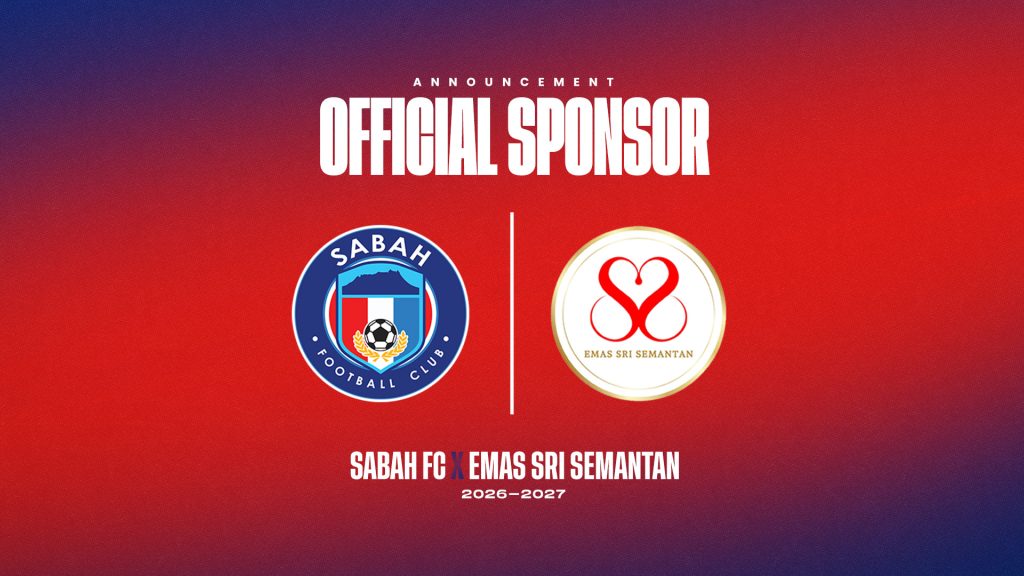 Sabah FC dan Emas Sri Semantan Meterai MoU Kerjasama Penajaan RM4 Juta Bagi Musim 2026/2027